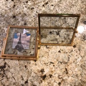 Gold picture frame